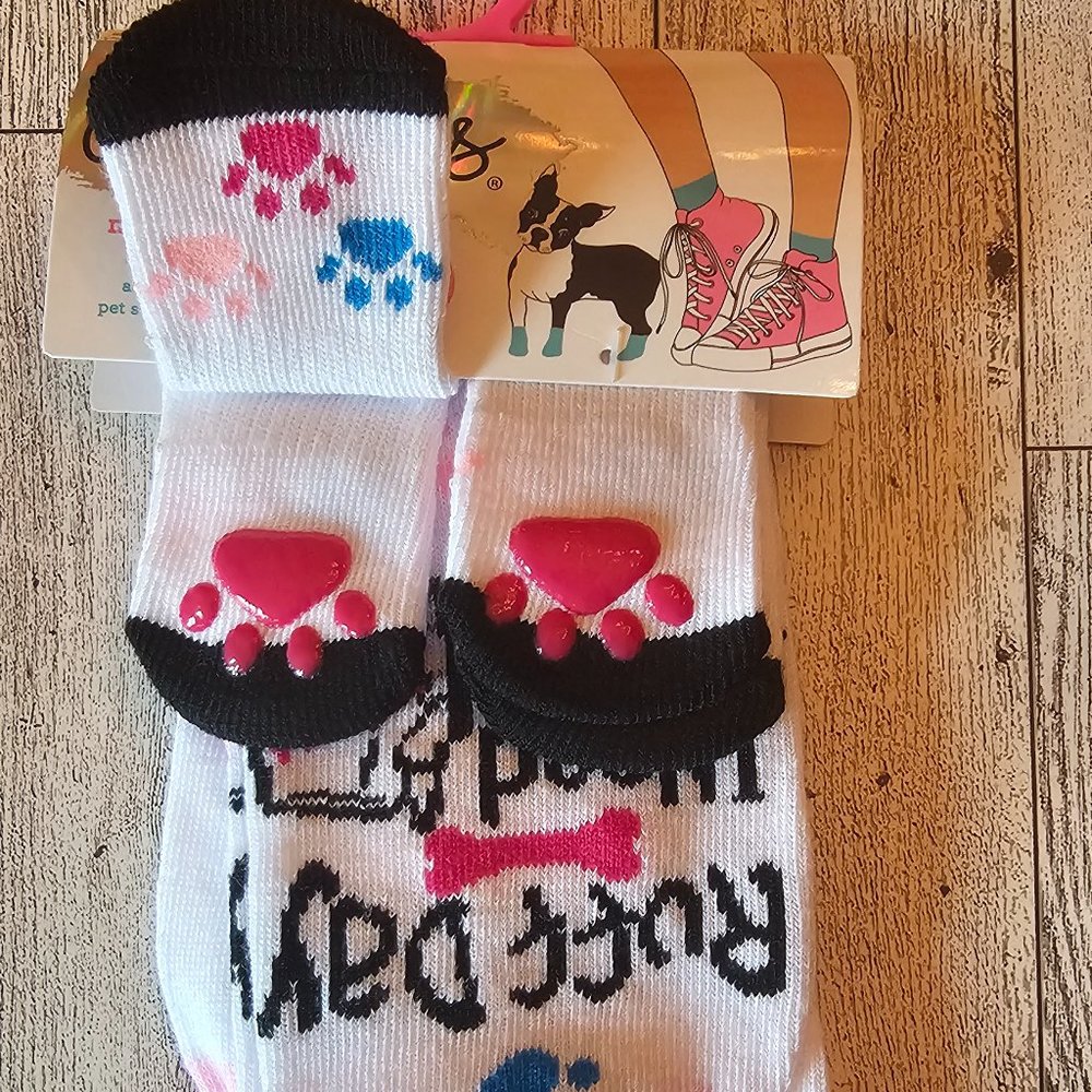 Chatties- Matching sock set for pet and owner- RUFF DAY